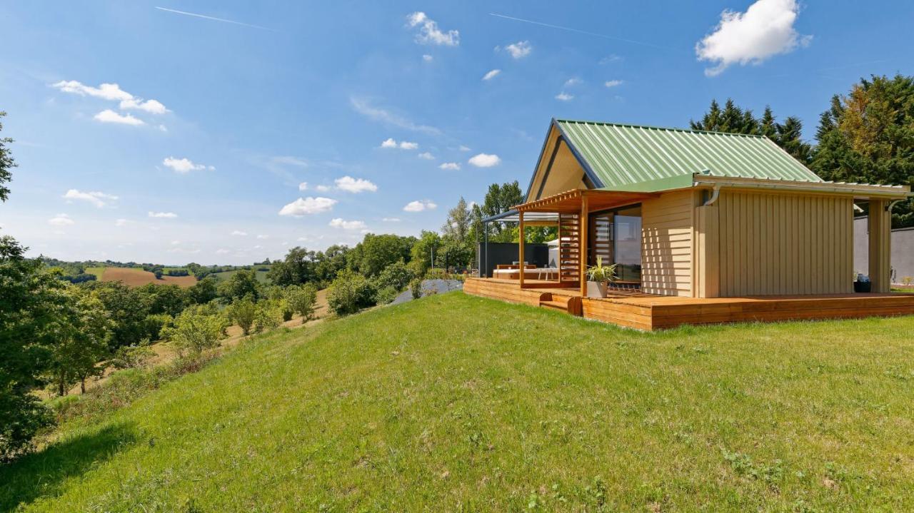 Chambre D'Hotes De Charme A La Maison Bleue Savignac-Mona Exteriör bild